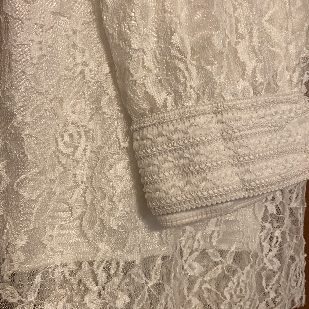 Sheer white skirt - perfect for beach, vacations, and festival outfits!